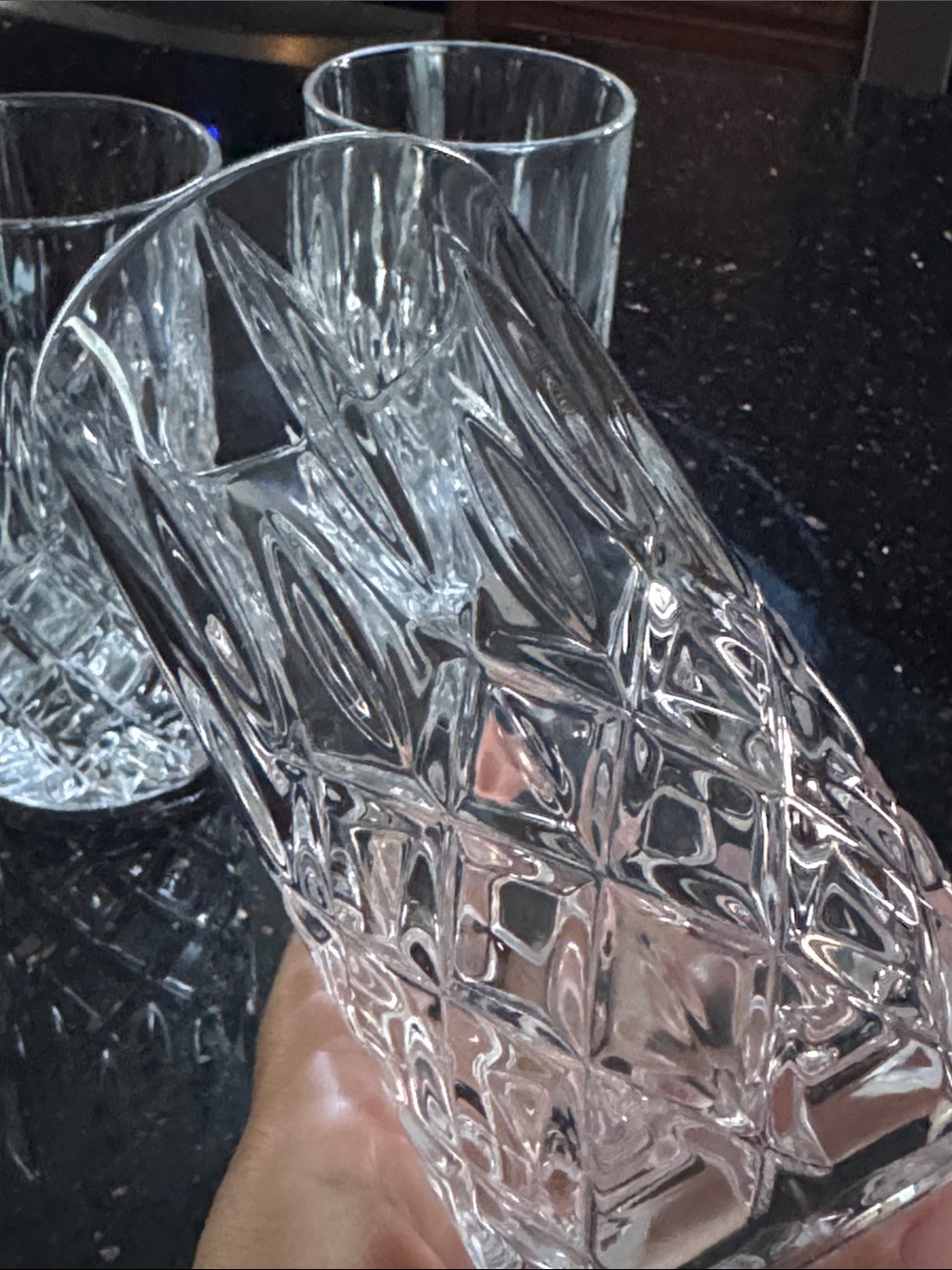 Nachtmann Noblesse 13 OZ Long Crystal Highball Glass Replacement Set of 3 - Picture 5 of 6